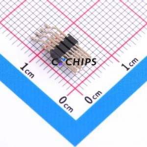 HX PZ1.27-2x4P WT Pin Header SMD,P=1.27mm,Horizontal Mount Connector ( Pin Structure: 2x4P )( Pitch: 1.27mm )( Row Spacing: - Product Image 1