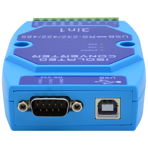 ออปโตคัปเปลอร์อุตสาหกรรมแบบแยกส่วน USB เป็น RS485/RS422/RS232 ตัวแปลงแบบอนุกรมพร้อมระบบป้องกันฟ้าผ่า W725 - Product Image 5