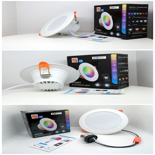 Dropshipping Smart Life E27 LED Bulb Alexa WiFi TUYA APP Control Intelligent Home LED RGB Bulb