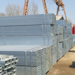 Fabrika fiyat yüksek kalite siyah kare tüp demir dikdörtgen tüp kaynaklı galvanizli kare çelik boru - Product Image 6