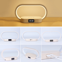 Lampe de chevet intelligente à commande vocale et tactile, avec charge sans fil, lampe de table de bureau, fabrication directe d'usine