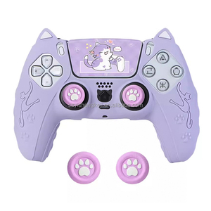 Funda Protectora de Silicona con Orejas de Gatito para Control de PS5, Resistente al Sudor, Accesorios de Juego - Product Image 2