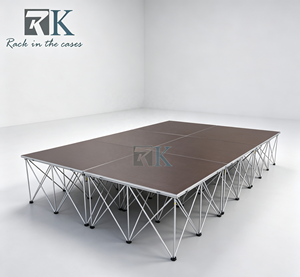 High Quality Foldable Aluminum Alloy <b>Stage</b> <b>Platform</b> Folding Smart <b>Stage</b> for Outdoor Events & Concerts - Product Image 1