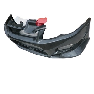 ملحقات السيارة-واقي صدمات أمامي من الألياف الزجاجية FRP من أجل إيفو 7 طراز C-West - Product Image 2