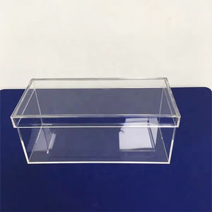 Caja de recuerdo de acrílico transparente grande personalizada, caja de recuerdo de acrílico rectangular, caja de bautismo de <span class=keywords><strong>bautizo</strong></span> griego - Product Image 5