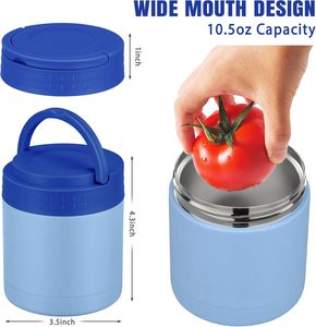 Reusable Vacuum Hot Keep Thermal Soup <b>Insulated</b> Food Jar Stainless Steel <b>Lunch</b> <b>Box</b> Food Container - Product Image 2