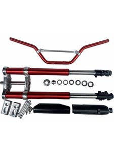 La longitud de la horquilla delantera invertida del amortiguador delantero de la motocicleta todoterreno es de 710 - 800 <span class=keywords><strong>mm.</strong></span> - Product Image 3
