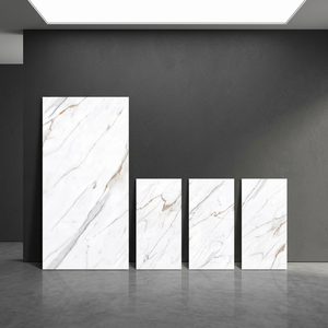 Carreaux de sol en porcelaine émaillée grand format 800x1600mm, aspect marbre, carreaux muraux design premium 80x160cm - Product Image 1