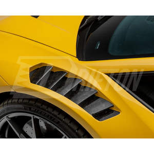 Guardabarros Delantero de Fibra de Carbono Seca Forjada Estilo VST para Lamborghini Huracan LP610 y LP580 y EVO y Tecnica 2014-2025 - Product Image 3