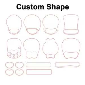 Wholesale Custom LOGO Print Personalized Mouse Pad Creative Sample <b>Mousepads</b> Promotion Office Business Gift Mouse Pad - Product Image 5