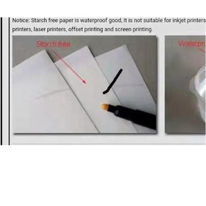 Giấy A4 Không Chứa Tinh Bột 80Gram 85 Gram Giấy Bảo Mật Sợi UV Chống Nước Tốt Chống Tia Cực Tím - Product Image 2