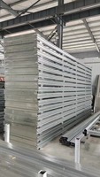 Maison Conteneur Préfabriquée Standard 20 Pieds et 40 Pieds Facile à Assembler, Conception "Flat Pack" avec Matériau Panneau Sandwich
