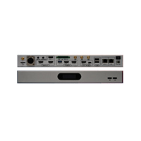 Terminal de visioconférence 4K de type split, codec matériel double protocole H.323 et SIP avec entrée/sortie pour salles de réunion