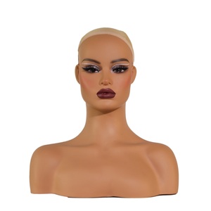 <span class=keywords><strong>Tête</strong></span> <span class=keywords><strong>de</strong></span> Mannequin Femme en PVC avec Lèvres Épaisses pour Présentation <span class=keywords><strong>de</strong></span> Perruques – Vente en Gros - Product Image 6