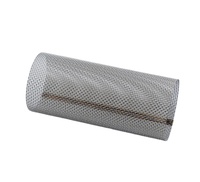 Filtre en maille cylindrique en acier inoxydable 304 316 de 100 150 300 450 500 microns