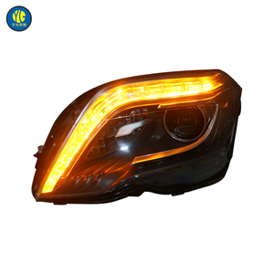 YU GUANG para <span class=keywords><strong>Mercedes</strong></span> Benz 2013 2014 <span class=keywords><strong>2015</strong></span> <span class=keywords><strong>mercedes</strong></span>-benz <span class=keywords><strong>Glk</strong></span> X204 faro delantero Luz de circulación diurna actualización LED faro - Product Image 2