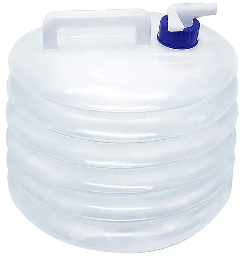 silicona plegable recipientes de agua para cubo Premium camping pñegable cubo 