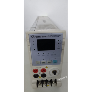 Chroma 63102 DC <b>Electronic</b> Load 2A/20A 16V/80V 100W W/ Breakage <b>Used</b> - Product Image 3