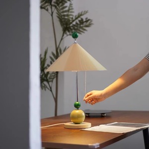 Creative Stylish Table <b>Lamp</b> Rice Yellow Bean Green Grass Green <b>LED</b> <b>Light</b> Source E27 Push Button Switch Bedroom Bedside <b>Lamp</b> - Product Image 4