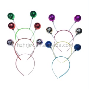 Party Plastic <strong>Disco</strong> <strong>Ball</strong> Decorations Red <strong>Disco</strong> <strong>Ball</strong> Mirror Head Boppers <strong>Headband</strong> - Product Image 1