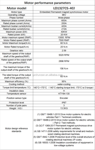 <span class=keywords><strong>Motor</strong></span> Eléctrico <span class=keywords><strong>para</strong></span> Bicicleta <span class=keywords><strong>de</strong></span> 96V 40KW, Resistente al Agua IP67, Refrigerado por Agua, <span class=keywords><strong>de</strong></span> Alto Torque, <span class=keywords><strong>para</strong></span> ATV UTV, en Oferta - Product Image 6
