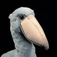 Peluche réaliste de cigogne à bec de ciseaux, jouet en peluche doux pour enfants et amateurs d'oiseaux