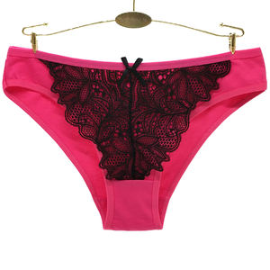 Yun Meng Ni Nouveau Design Dentelle Femme Dame Filles Sous-Vêtements Coupe Coton Culotte - Product Image 3