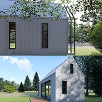 Kit de Villa de Style moderne, petite maison en bois, modulaire, bon marché, maison de vacances