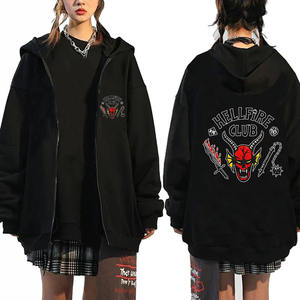 เสื้อสวมหัวมีฮู้ดสำหรับทุกเพศ2022 S พิมพ์ลายแฟชั่นมีซิปสำหรับใส่ได้ทุกเพศ - Product Image 5