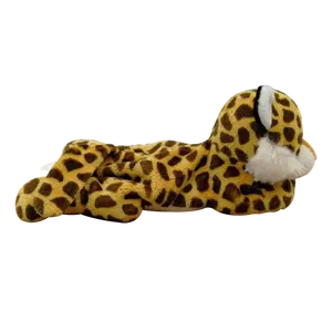 Direto da fábrica Personalizado alta qualidade 8.5 polegadas pelúcia macia Beanie Leopard