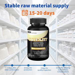 Capsules de Shilajit Pur de l'Himalaya Biologique Naturel OEM avec Faible MOQ, Délai de Livraison Rapide, Test COA pour les Vendeurs sur Plateformes E-commerce - Product Image 3