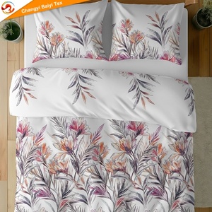 Ensemble <span class=keywords><strong>de</strong></span> housses <span class=keywords><strong>de</strong></span> <span class=keywords><strong>couette</strong></span> à fleurs Ensemble <span class=keywords><strong>de</strong></span> literie en polyester doux Jardin Style <span class=keywords><strong>Vintage</strong></span> Motif <span class=keywords><strong>de</strong></span> fleurs Housse <span class=keywords><strong>de</strong></span> <span class=keywords><strong>couette</strong></span> avec fermeture à glissière - Product Image 4