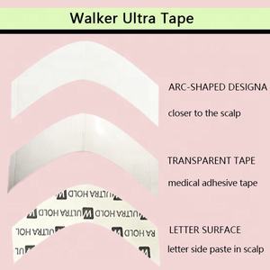 Bande d'extension à double adhésif pour perruque, ultra tenue, imperméable pour toupet/dentelle - Product Image 2
