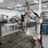 Robot collaboratif de soudage laser automatique pour la production de cadres de vélos et de motos