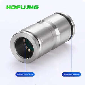 New Pneumatic Fittings Brass Plastic <b>Connector</b> for PU Tubes 6MM Push <b>Quick</b> Connect Air Hose Hofujng SSU 304/316 0.15-0.8Mpa 1 - Product Image 3