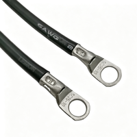 Harnais de câblage sur mesure en fil robuste avec cosses annulaires pour connexion de batterie de stockage d'onduleur solaire