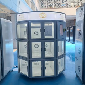 Distributore Automatico di Fiori con Touchscreen, 24 Ore su 24, Erogatore di Bouquet di Fiori Freschi, Chiosco con Codice QR - Product Image 3