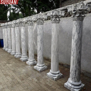 Pilares Decorativos de Mármol Griego para Villas y Hoteles, Diseño Nuevo y Grande, en Oferta - Product Image 2