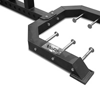 Machine d'extension dorsale réglable VIGFIT, entraînement de force professionnel, pliable, chaise romaine à 45 degrés, entraîneur dorsal