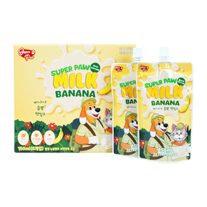 Superpaw PET MILK-Banana Lactose-free Milk for Dogs & Cats Immune Support & Skin/Coat Health - Product Image 2