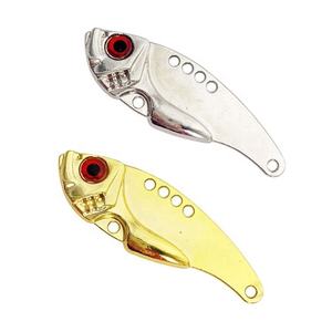 VIB çinko alaşım elektroliz Rattlesnake 3g-15g alt yem kiti sert yem jig cazibesi Crucian sazan PVC malzeme kancalar dahil - Product Image 3