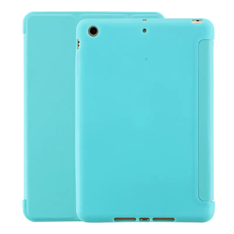 Ultra Slim Lightweight Stand Protective Case Shell Auto Sleep Wake Kulit For Apple IPad Air 2 Smart Cover