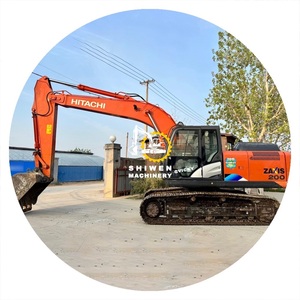 Maquinaria de Movimiento de Tierras, Excavadora Hidráulica Hitachi ZX200 ZX200-5A Usada, Excavadora de Orugas de 20 Toneladas, Excavadora Hitachi ZAXIS 200 - Product Image 1