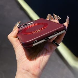 Advanced Matte Magnetic Phone Case for <b>iPhone</b> Duo With 360° Metal Ring Stand Wireless Charging Shockproof Hard Cover - Product Image 6