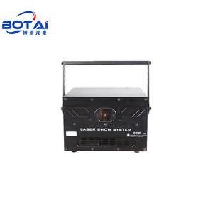 BOTAI 30W RGB lazer projektör yüksek güçlü tam renkli ışın efektleri gece kulüpleri için ses aktivasyon manzara yayan kırmızı mavi - Product Image 4