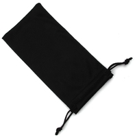 Étui à lunettes et lunettes de soleil en microfibre imprimé personnalisé Housse en tissu doux avec logo Emballage de protection pour lunettes