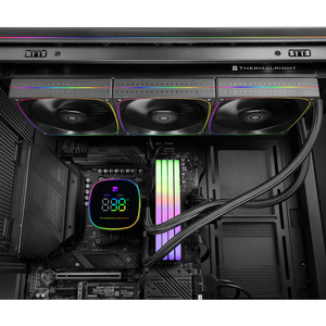 ชุดระบายความร้อนซีพียู Thermalright Frozen Magic 360 Digital ARGB Black&W AIO แบบน้ำ ขนาด 360 มม. พร้อมจอแสดงผลดิจิตอล พัดลม PWM สำหรับคอมพิวเตอร์ตั้งโต๊ะสำหรับเล่นเกม - Product Image 5