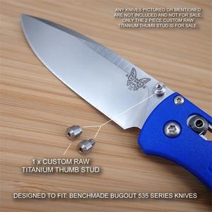 ベンチメイドバタフライ535プッシュネイルチタン合金バタフライバグアウトフィッティングネジ - Product Image 5