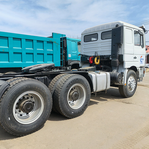 SHACMAN Delong Truck Tractor Blanco 2x8 Camión medio pesado Sistema hidráulico avanzado y dispositivo de descarga - Product Image 5
