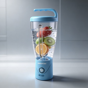 Portable Heavy Duty Blender 1000ml USB Rechargeable Turbo Mode 6 Blades BPA Free Leak Proof Smoothies <b>Maker</b> Battery Motor - Product Image 3